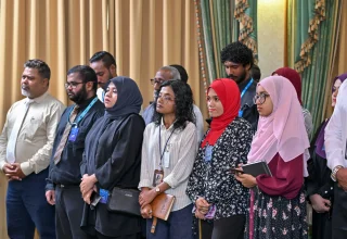 ނޫސްވެރިންގެ ބައްދަލުވުމެއްގެ ތެރެއިން/ ފޮޓޯ: ރައީސް އޮފީސް