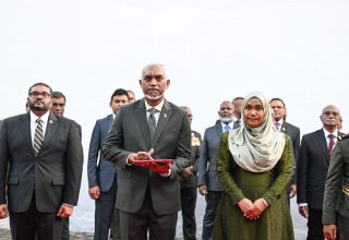 ރައީސުލްޖުމްހޫރިއްޔާ, "ނަޞްރުގެ ދުވަހުގެ ސިފައިންގެ މައުރަޒު -2024" ހުޅުވައިދެއްވުން/ފޮޓޯ: ރައީސް އޮފީސް