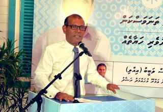 ކުރީގެ ރައީސް މުހައްމަދު ނަޝީދު: ފޮޓޯ/ ޑިމޮކްރެޓްސް