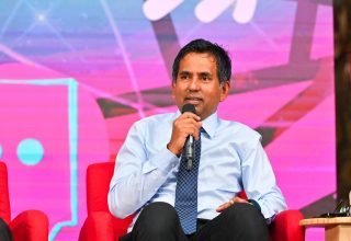 ކޮނޮމިކް މިނިސްޓަރު މުހައްމަދު ސައީދު "އަހާ ފޯރަމް" ގައި ވާހަކަދައްކަވަނީ -- ފޮޓޯ: މިހާރު