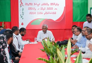 ރައީސުލްޖުމްހޫރިއްޔާ ރ. އިންނަމާދޫގެ ރަށު ކައުންސިލާއި، އތމ ކޮމެޓީ އަދި މުއައްސަސާތަކުގެ އިސްވެރިންނާ ބައްދަލުކުރެއްވުން