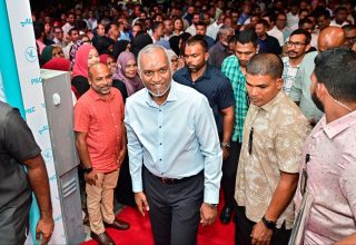 ޕީއެންސީގެ ހަރުގެ ޖަލްސާގައި ބައިވެރިވެ ވަޑައިގަތުމަށް ރައީސް ހަރުގެއަށް ވަޑައިގަންނަވަނީ: ފޮޓޯ/ މިހާރު