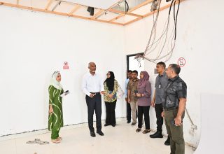 ރައީސުލްޖުމްހޫރިއްޔާ، ނެޝަނަލް ތެލަސީމިއާ ސެންޓަރަށް ޒިޔާރަތްކުރެއްވުން/ ފޮޓޯ: ރައިސް އޮފީސް