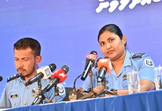 ފުލުހުންގެ އެންޓި ސްކޭމް ޑިޕާޓްމެންޓްގެ ހެޑް އިންސްޕެކްޓާ އޮފް ޕޮލިސް މަރިޔަމް ރަޝީދާ: ފޮޓޯ/ މިހާރު