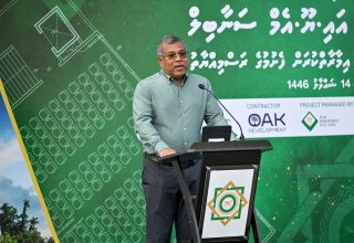 ބީއެމްއެލްގެ ސީއީއޯ މުހައްމަދު ޝަރީފް؛ ފޮޓޯ/ ރައީސް އޮފީސް