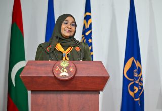 ރައީސުލްޖުމްހޫރިއްޔާގެ އަނބިކަނބަލުން އަދި ޗީފް ގައިޑް، މެޑަމް ސާޖިދާ މުޙައްމަދު/ ފޮޓޯ: ރައީސް އޮފީސް