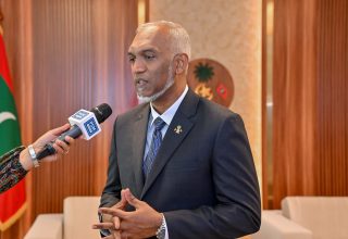 ރައީސުލްޖުމްހޫރިއްޔާ ޑރ. މުހައްމަދު މުއިއްޒު --- ފޮޓޯ: ރައީސް އޮފީސް