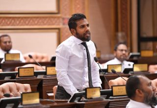ކަނޑިތީމު ދާއިރާގެ މެންބަރު އަމީން ފައިސަލް - ފޮޓޯ: މަޖިލިސް