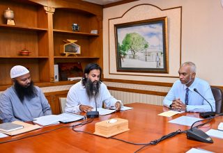 ވާނުވާ ބަންދުގައި ތިބި މީހުންނަށް ވަކާލާތުކުރައްވާ ފަރާތްތަކާއި ރައީސް ބައްދަލުކުރައްވަނީ: ފޮޓޯ/ ރައީސް އޮފީސް