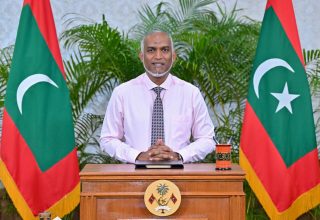 ރައީސުލްޖުމްހޫރިއްޔާ ޑރ. މުހައްމަދު މުއިއްޒު ---- ފޮޓޯ: ރައީސް އޮފީސް
