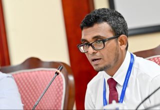 މޯލްޑިވްސް މަނިތަރީ އޮތޯރިޓީ (އެމްއެމްއޭ) ގެ ގަވަނަރ އަހުމަދު މުނައްވަރު/ ފޮޓޯ: މިހާރު