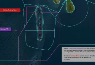 ރާއްޖޭގެ ކަނޑުގެ ސަރަހައްދާއި އެފްއައިއާރް ދައްކައިދޭ ޗާޓެއް: ފޮޓޯ/ މިނިސްޓްރީ