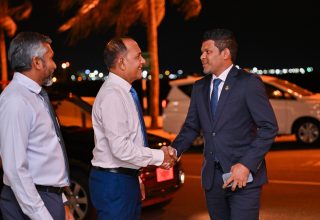 ނައިބު ރައީސް ދޯހާއަށް ފުރާވަޑައިގަތުން.