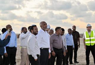 ރައީސުލްޖުމްހޫރިއްޔާ، ރަސްމާލެ ހިއްކުމުގެ މަޝްރޫޢު ކުރިއަށްދާގޮތް ބައްލަވާލެއްވުން/ ފޮޓޯ: ރައީސް އޮފީސް