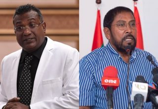 ކާށިދޫ ދާއިރާގެ މެމްބަރު އަބްދުﷲ ޖާބިރު އާއި، މާމިގިލި ދާއިރާ މެމްބަރު ގާސިމް އިބްރާހިމް