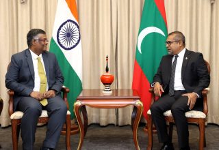އިންޑިއާއިން ދިވެހިރާއްޖެއަށް ކަނޑައެޅުއްވި އާ ސަފީރު ހިޒް އެކްސެލެންސީ ޖީ. ބަލަސުބްރަމަނިއަމް