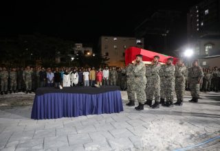ވޮރަންޓް އޮފިސަރ 2 ޢަލީ ޙާމިދުގެ ޖަނާޒާ/ ފޮޓޯ: އެމް.އެން.ޑީ.އެފް