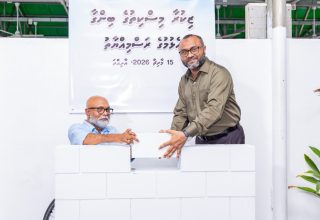ޒިކުރާ މިސްކިތް ބިމުގައި ބިނާކުރާ ޒަމާނީ އާ މިސްކިތުގެ ބިންގާ އެޅުމުގެ ރަސްމިއްޔާތު/ ފޮޓޯ: އިސްލާމިކް މިނިސްޓްރީ