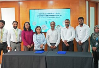ހުޅުމާލެ ހޮސްޕިޓަލުގެ އައިސީޔޫ އަދި އެންއައިސީޔޫ، ތަރައްޤީކުރުމުގެ މަޝްރޫޢުގެ އެއްބަސްވުމުގައި އެސްޓީއޯއިން އެ ހޮސްޕިޓަލާއެކު އެއްބަސްވުމުގައި ސޮއިކުރުން