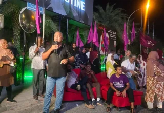 ޕީއެންއެފް މުޒާހަރާގެ ތެރެއިން / ފޮޓޯ: ދައުރު