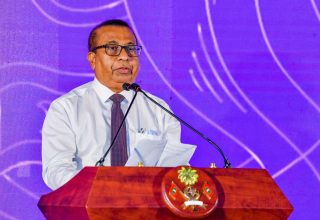 އިލެކްޝަންސް ކޮމިޝަނުގެ ކުރީގެ ރައީސް ފުއާދު ތައުފީގު/ ފޮޓޯ: ރައީސް އޮފީސް