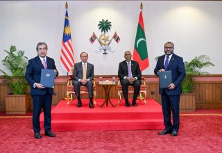 މެލޭޝިޔާއާއި ރާއްޖެއާ ދެމެދު ދިފާއީ ދާއިރާއިންނާއި ދީނީ ދާއިރާއިން އެއްބާރުލުންދިނުމަށް ފަހުމުނާމާތަކެއް ގާއިމުކުރުން