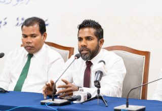 ރައްޔިތުންގެ މަޖިލީހުގެ ކަނޑިތީމު ދާއިރާގެ މެމްބަރު އަމީން ފައިސަލް/ ފޮޓޯ: މަޖިލިސް