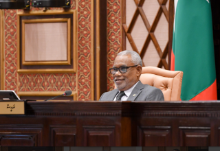 ރައްޔިތުން މަޖިލިހުގެ ރައީސް އަބްދުރަހީމް އަބްދުﷲ