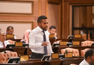 ރައްޔިތުންގެ މަޖިލީހުގެ ކަނޑިތީމު ދައިރާގެ މެމްބަރު އަމީން ފައިސަލް: ފޮޓޯ/ މަޖިލިސް