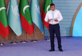 ޓުރިޒަމް އެންޑް ސިވިލް އެވިއޭޝަން މިނިސްޓަރ މުހައްމަދު އަމީން/ ފޮޓޯ: ސަންގު
