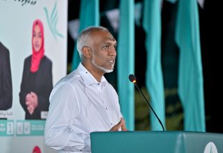 ރައީސުލްޖުމްހޫރިއްޔާ ޑރ. މުހައްމަދު މުއިއްޒު/ ފޮޓޯ: ޕީއެންސީ