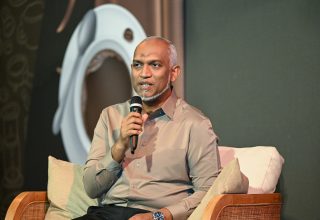 ސަންގުޓީވީ - އެސްޕްރެސޯ ވިތް ރައީސް: ރައީސުލްޖުމްހޫރިއްޔާ ޑރ. މުހައްމަދު މުއިއްޒު -- ފޮޓޯ | ރައީސް އޮފީސް