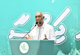 ގައުމޭ ކިޔާ ވާހަކަދައްކާއިރު ތިބީ ފެއިލިއަރުން؛ ރަނގަޅު އޮޕޮޒިޝަނެއް ބޭނުން: ރައީސް  -- ފޮޓޯ: ޕީއެންސީ