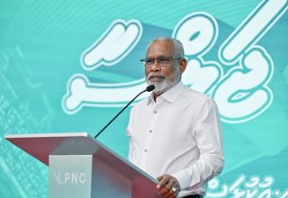 ރައްޔިތުންގެ މަޖިލީހުގެ ރައީސް އަބްދުއްރަހީމް އަބްދުﷲ/ ފޮޓޯ: ޕީއެންސީ