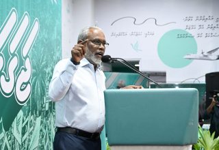 ރައްޔިތުންގެ މަޖިލީހުގެ ރައީސް އަބްދުއްރަހީމް އަބްދުﷲ/ ފޮޓޯ: ޕީއެންސީ