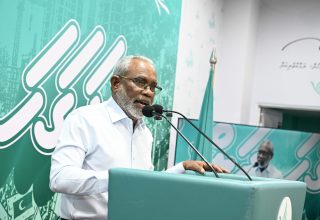 ރައްޔިތުންގެ މަޖިލީހުގެ ރައީސް އަބްދުއްރަހީމް އަބްދުﷲ/ ފޮޓޯ: ޕީއެންސީ