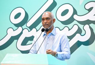 ރައީސުލްޖުމްހޫރިއްޔާ ޑރ. މުހައްމަދު މުއިއްޒު/ ފޮޓޯ: ޕީއެންސީ