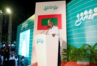 ދިވެހިންގެ ރާއްޖެ - ޕީއެންސީ ޖަލްސާގައި ރައީސް މުއިއްޒު ބައިވެރިވެވަޑައިގަތުން/ ފޮޓޯ: ޕީއެންސީ