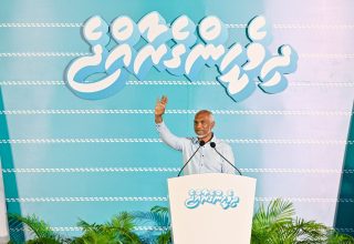 ދިވެހިންގެ ރާއްޖެ - ޕީއެންސީ ޖަލްސާގައި ރައީސް މުއިއްޒު ބައިވެރިވެވަޑައިގަތުން/ ފޮޓޯ: ޕީއެންސީ