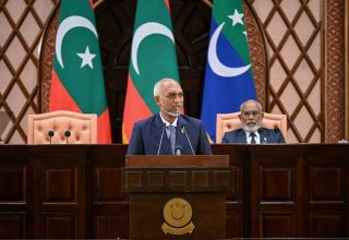 އިސްލާމީ ދާއިރާއިން 90 މަޝްރޫއުއެއްގެ މަސައްކަތް ދަނީ ހިނގަމުން: ރައީސް
