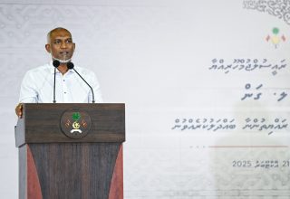 ރައީސުލްޖުމްހޫރިއްޔާ، ލ. ގަން ރައްޔިތުންނާ ބައްދަލުކުރެއްވުން/ ފޮޓޯ: ރައީސް އޮފީސް