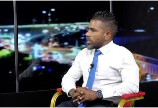 ރައްޔިތުންގެ މަޖިލީހުގެ ކަނޑިތީމު ދާއިރާގެ މެމްބަރު އަމީން ފައިސަލް/ ފޮޓޯ: ސަންގު