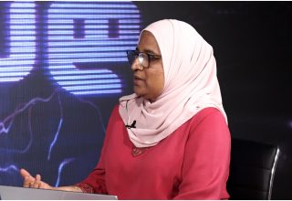ކުރީގެ ބަންޑާރަ ނައިބު އައިޝަތު އާޒިމާ ޝަކޫރު/ ފޮޓޯ: ސަންގު