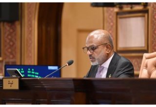 މަޖިލީހުގެ ނައިބު ރައީސް އަހްމަދު ނާޒިމް / ފޮޓޯ: މަޖިލިސް
