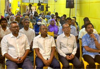 އަލީ އާޒިމްގެ ކެމްޕެއިން ޖަލްސާގެ ތެރެއިން/ ފޮޓޯ: ސޯޝަލް މީޑިއާ ޓީމް