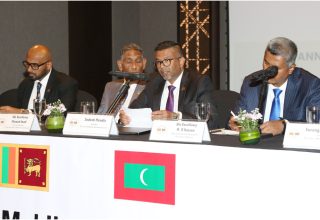 ސްރީލަންކާ - މޯލްޑިވްސް ބިޒްނަސް ކައުންސިލްގެ 17 ވަނަ އޭޖީއެމްގެ ތެރެއިން/ ފޮޓޯ: ސުދޭޝް