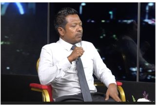އިމްތިޔާޒް ފަހުމީ، ސަންގު ޓީވީގެ ޚަބަރަށްފަހު ޕްރޮގްރާމުގައި ވާހަކަ ދައްކަވަނީ