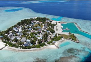 ސޯލާ ނިޒާމު ގާއިމުކޮށްފައިވާ ރަކީދޫ/ ފޮޓޯ: ސްޓެލްކޯ