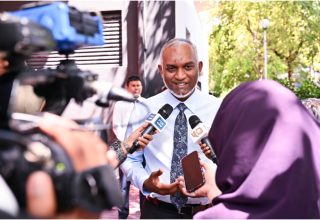 ރައީސް ޑރ. މުހައްމަދު މުއިއްޒު މީޑިއާތަކަށް ދެއްވި އިންޓަވިއުއެއްގެ ތެރެއިން/ ފޮޓޯ: ރައީސް އޮފީސް