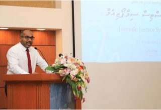 ހޯމްލޭންޑް ސެކިއުރިޓީ މިނިސްޓަރު އަލީ އިހުސާން/ ފޮޓޯ: މިނިސްޓްރީ